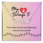 Mother's Day, Pet Mom, Custom Paw Print Necklace, Pink