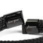 Hardworking Husband, Stainless Steel and Vegan Leather Bracelet with Message Card from Wife