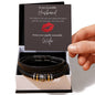 My Irresistible Husband, Stainless Steel and Vegan Leather Bracelet with Message Card from Wife
