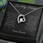 To My Mother, My Hero,Customizable Pendant Necklace for Mom's