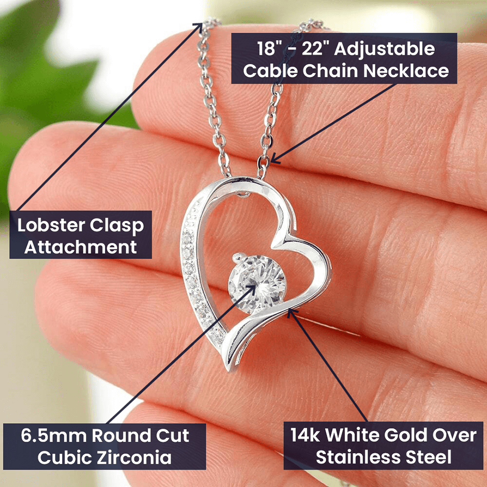 Dear Mama, Mother's Day Gift, Pendant Necklace with Custom Message Card